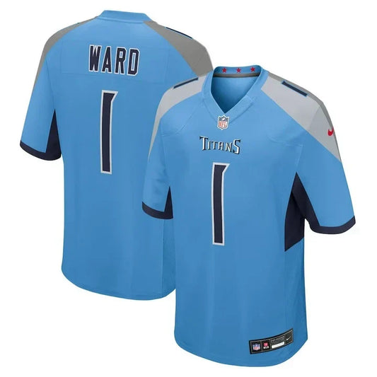 Cameron Ward #1 Tennessee Titans Jersey - All Stitched