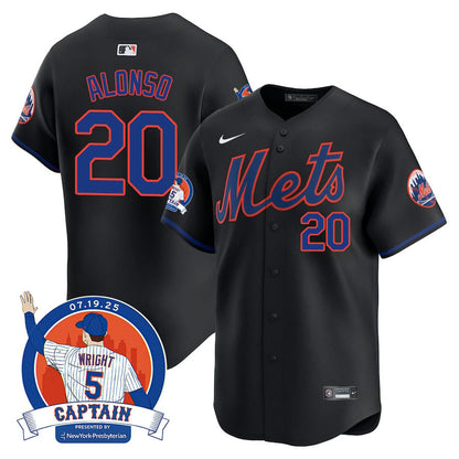 Men's New York Mets David Wright "Mets Legend" Jersey - All Stitched