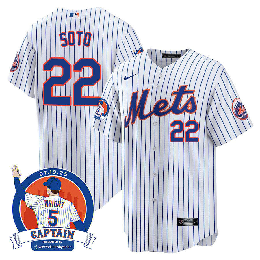 NYM David Wright "Mets Legend" Jersey - All Stitched