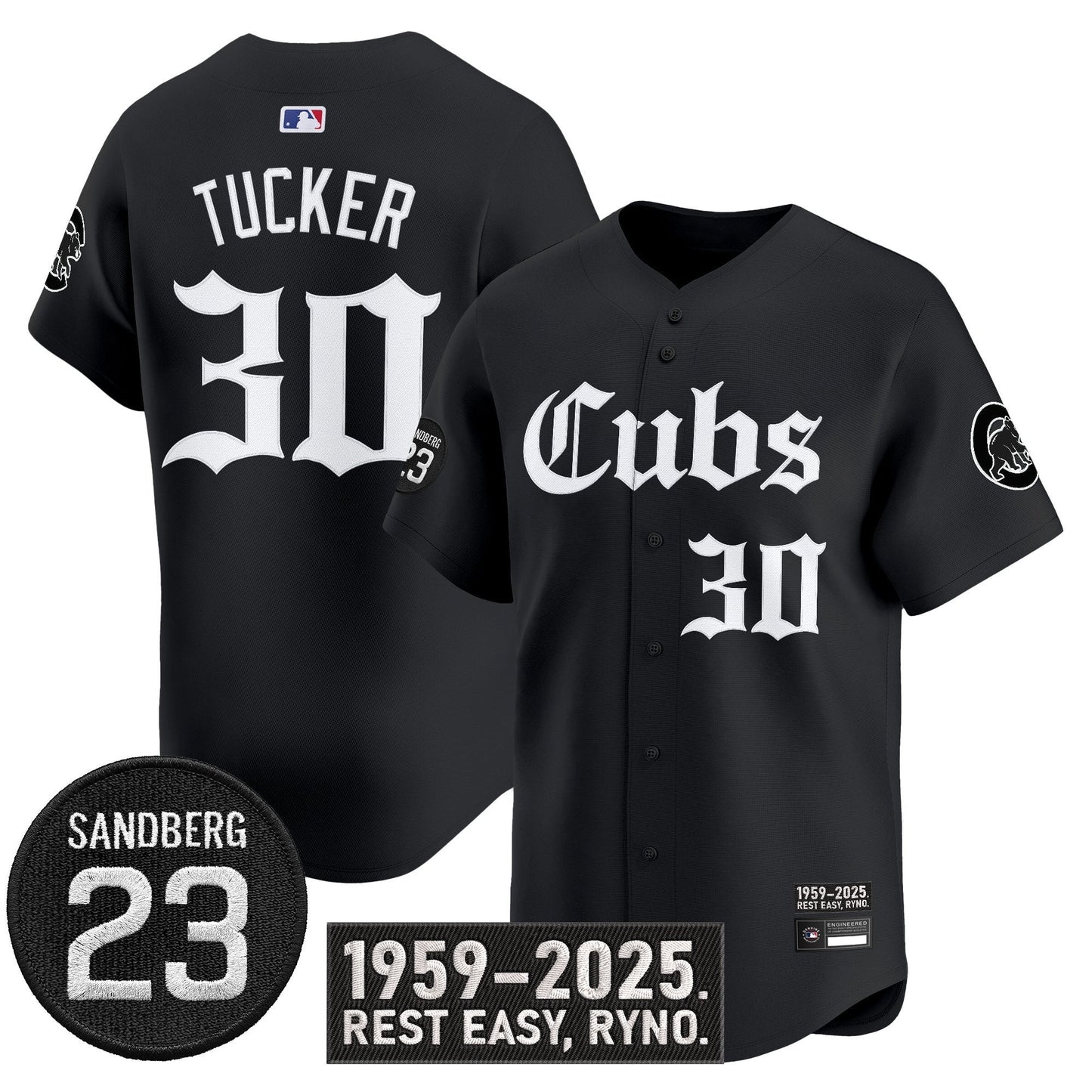 Men's Chicago Cubs 'Ryne Sandberg Tribute' Vapor Premier Limited Jersey - All Stitched