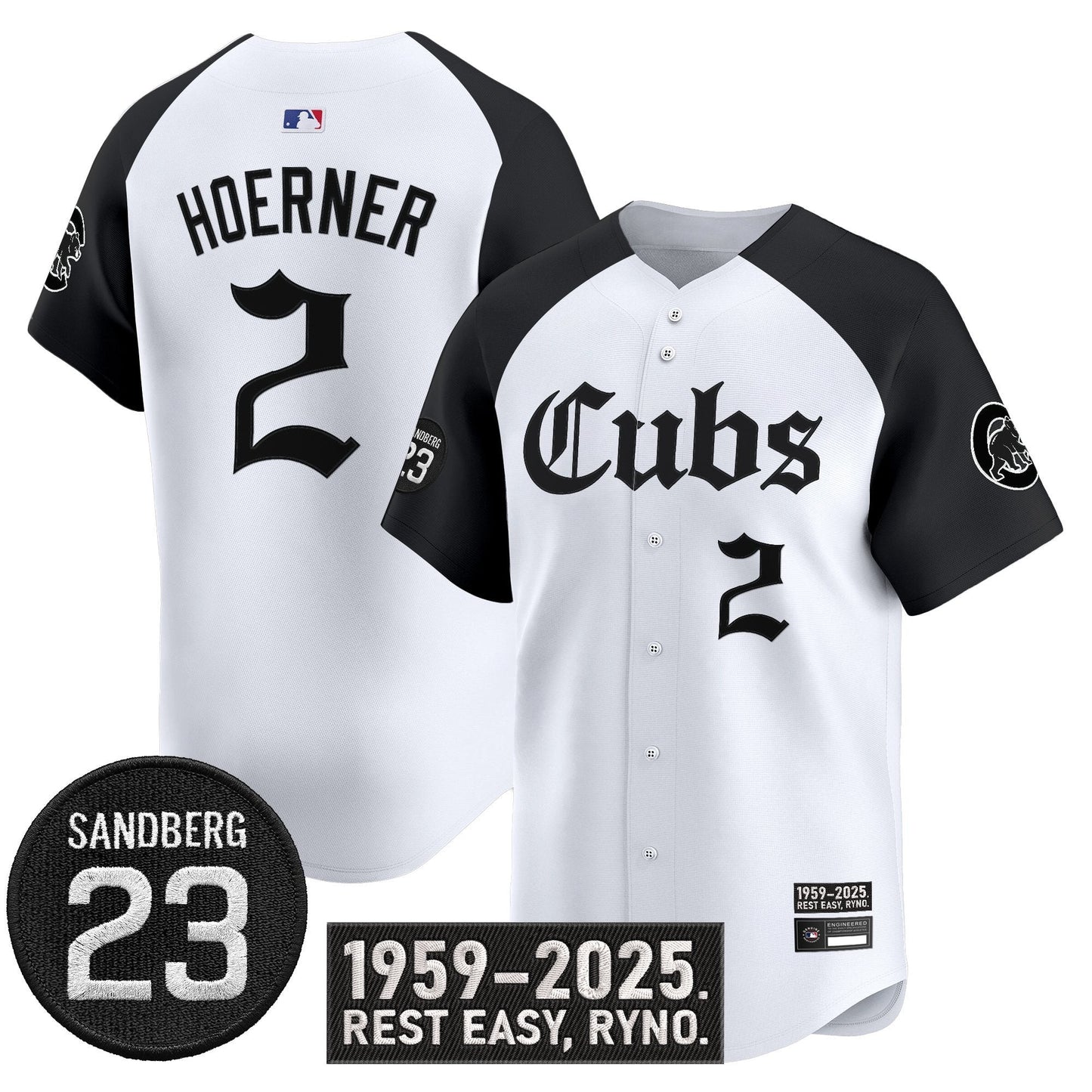 Men's Chicago Cubs 'Ryne Sandberg Tribute' Vapor Premier Limited Jersey - All Stitched