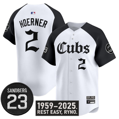 Men's Chicago Cubs 'Ryne Sandberg Tribute' Vapor Premier Limited Jersey - All Stitched