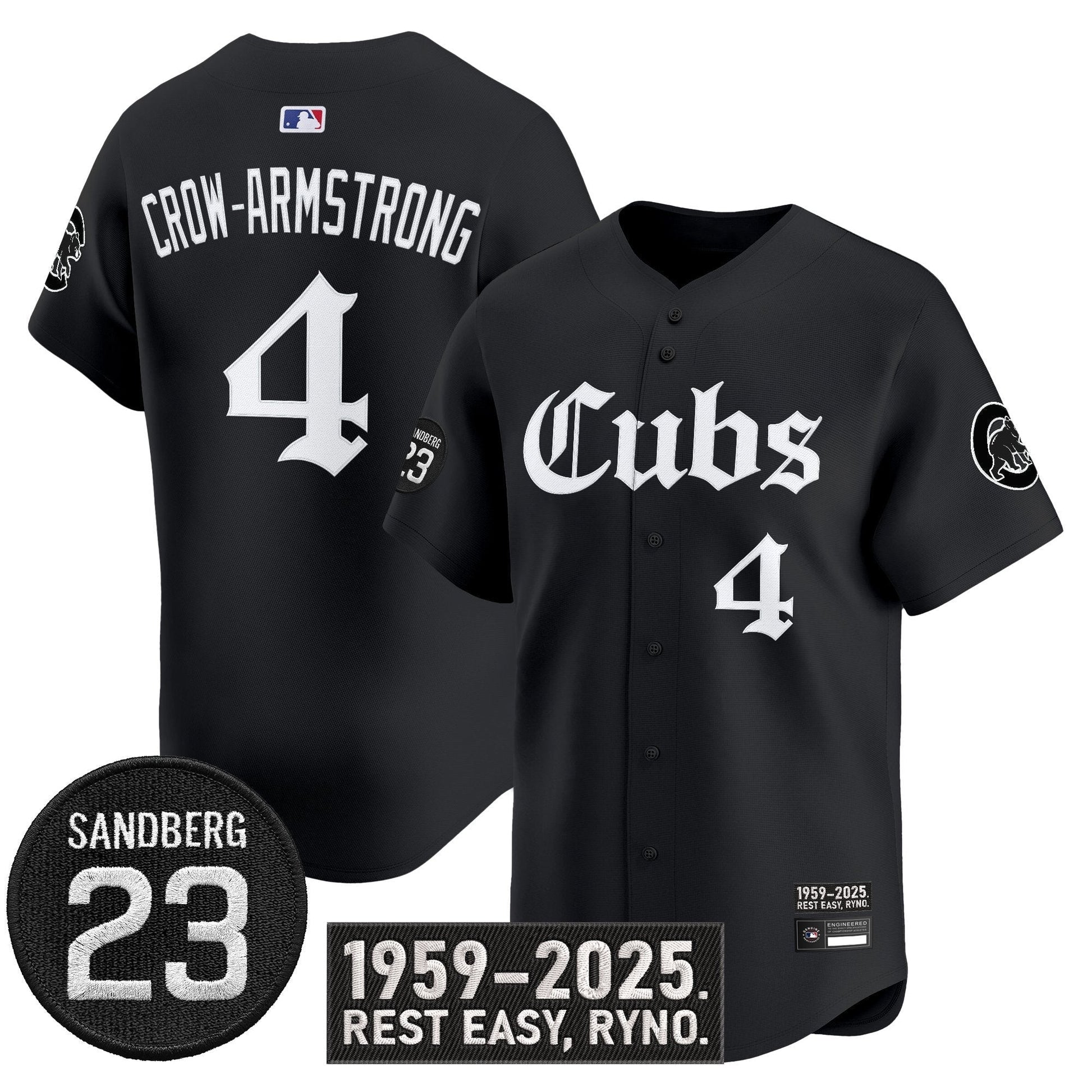 Men's Chicago Cubs 'Ryne Sandberg Tribute' Vapor Premier Limited Jersey - All Stitched