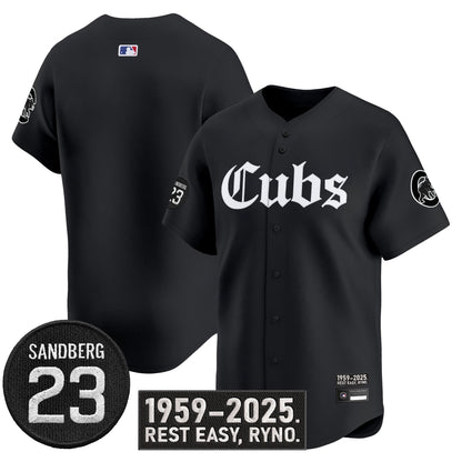Men's Chicago Cubs 'Ryne Sandberg Tribute' Vapor Premier Limited Jersey - All Stitched