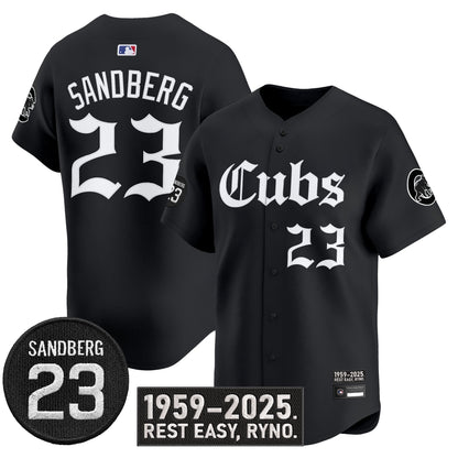 Men's Chicago Cubs 'Ryne Sandberg Tribute' Vapor Premier Limited Jersey - All Stitched
