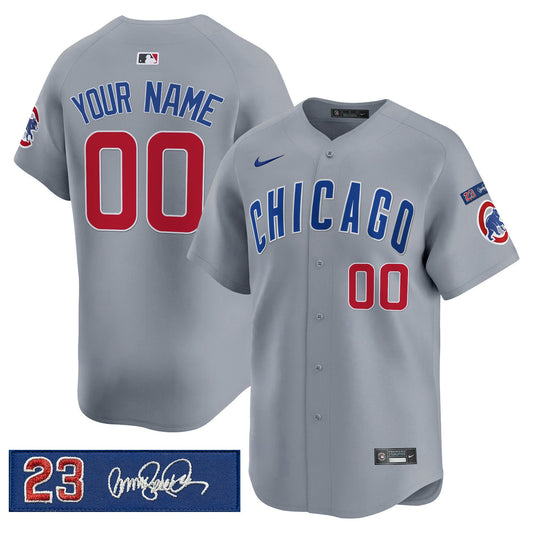 Chicago Cubs 'Ryne Sandberg Tribute' Vapor Premier Limited Custom Jersey V3 - All Stitched